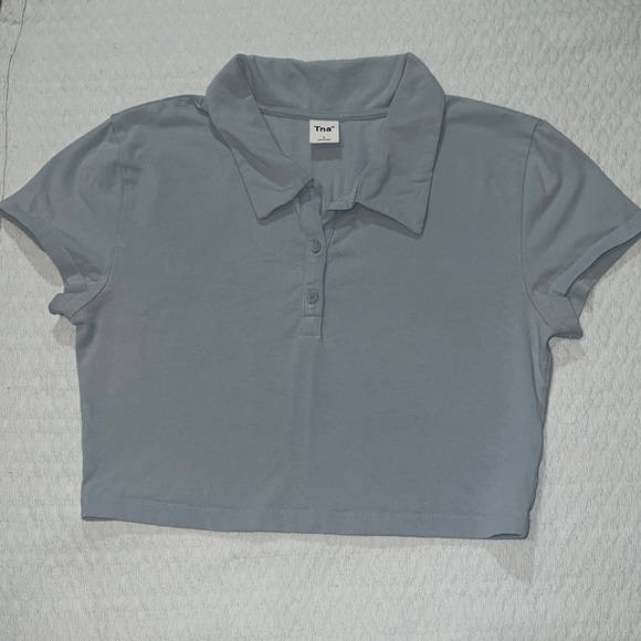 Tna blue collared shirt - Picture 1 of 7